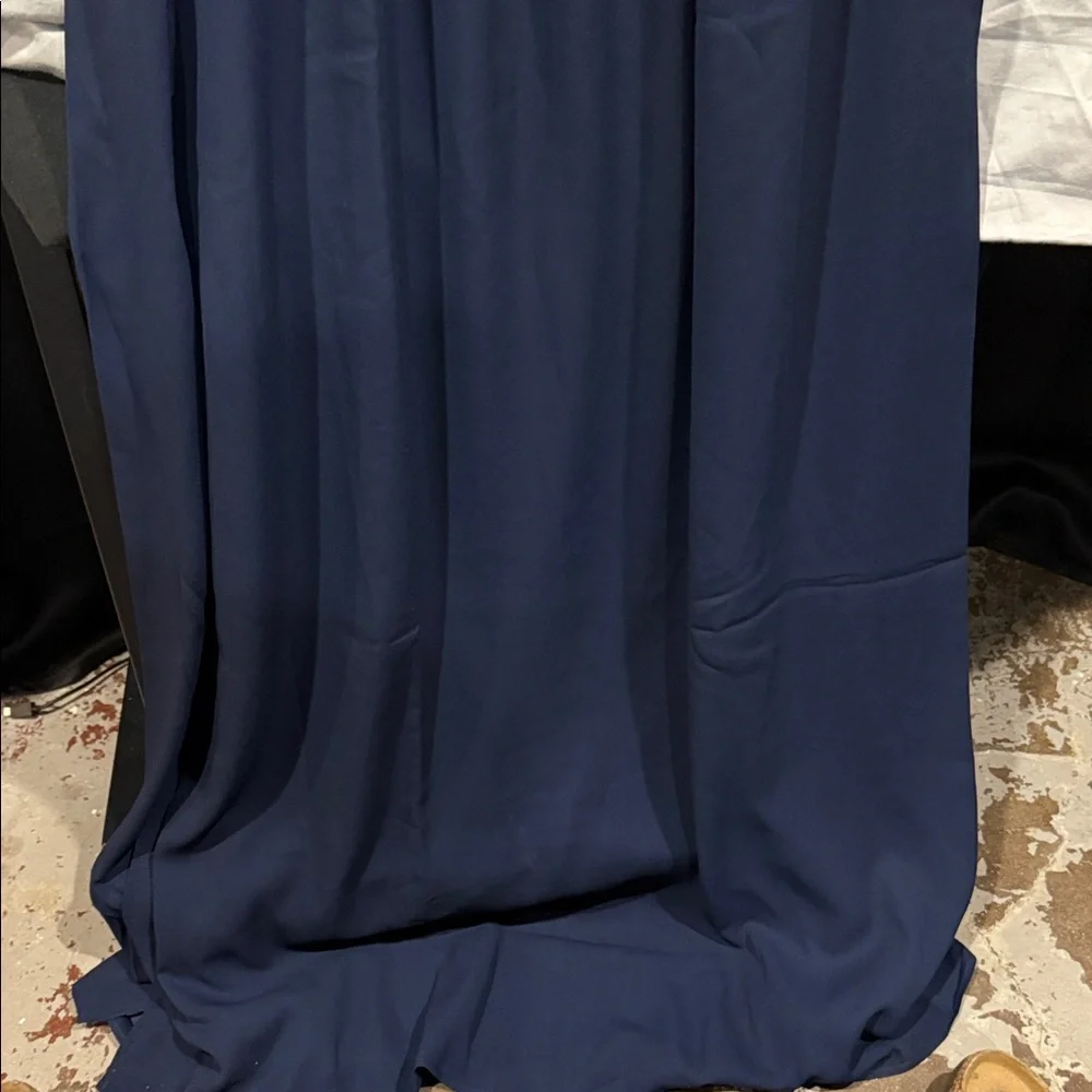 Show Me Your MuMu Off-Shoulder Blue Maxi Dress - Picture 6 of 10